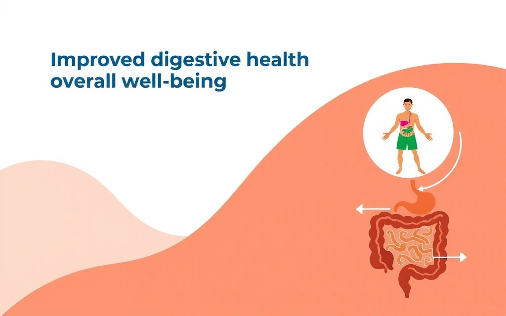 Vorher-Nachher Vergleich einer Person mit verbesserter Verdauung und höherem Wohlbefinden
